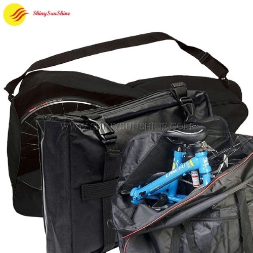 Custom wholesale portable protective travel waterproof bag for bicycle.