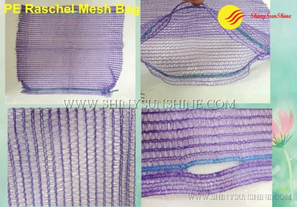 Shiny SunShine Custom PE Raschel mesh bags for food packaging