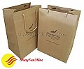 Custom Kraft paper gift bags with handles