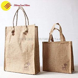 Branded Jute Shopper Bags, Manufacturer