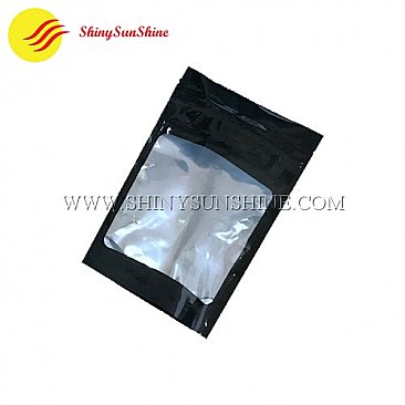 Custom aluminium foil zipper bag with windows