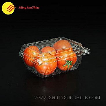 custom clamshell packaging boxes for fruits and vegetables.