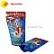 Custom printable plastic fish food zip lock stand-up pouch packaging bags.