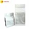 Custom quad seal flat bottom stand up coffee bags with zip lock and degassing valve